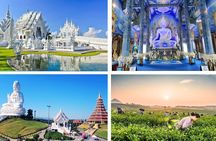 Best Places in Chiang Rai White, Blue, Big Buddha, Tea Plantation
