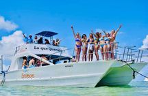 Private Catamaran Tour, Snorkeling, Open Bar and Slide Water