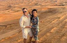 Dubai Private 4x4 Car Desert Safari with Dinner, Camel, and Show 