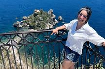 Giardini Naxos, Taormina and Castelmola-White Lotus-From Catania