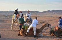 Magical Sunset, Camel ride & Private Dinner in Agafay Desert 