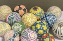 Let's make a Japanese hand craft "Temari" embroidered ball !