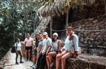 Chacchoben Mayan Ruins and Bacalar Lagoon from Costa Maya