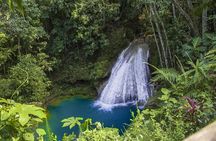 Blue Hole Secret Fall and Dunn's River Falls Combo Tour Ocho Rios