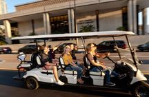 Guided St. Pete Sightseeing Tour in Deluxe Street Legal Golf Cart