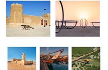 North of Qatar Tour to Olafur Eliasson,Zubara Fort,Jumail Village