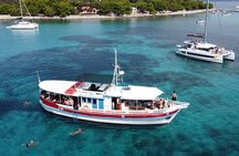 Split private boat tour for a groups up to 42 people