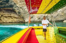 Private Speedboat 3hrs around Comino Crystal & Blue Lagoon Caves