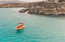 Private Speedboat 3hrs around Comino Crystal & Blue Lagoon Caves