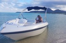 Speed Boat Tour île aux Cerfs and Others Gems of The South
