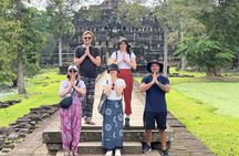 2 Days Angkor Wat Small Tour , Floating Village &APOPO Center