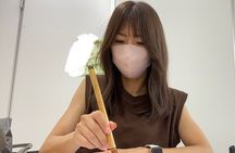 Kimono! Calligraphy! Japanese culture experience in NAKANO