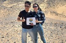 2 days from Luxor to the White and Black Desert and back to Cairo