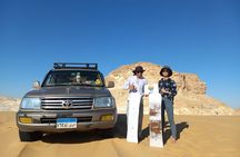 2 days from Luxor to the White and Black Desert and back to Cairo