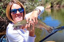 Kayak Fishing on the Verde River Cottonwood, AZ 20Min From Sedona
