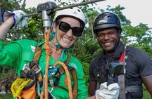 Vanuatu Jungle Zipline, Swing and Skybridge Combo with Transfer