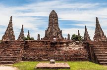 Ayutthaya Private Tour Sunset Boat Ride with Famous Temples
