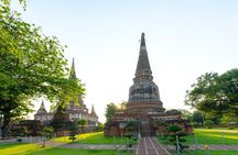 Ayutthaya Private Tour Sunset Boat Ride with Famous Temples