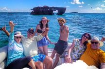 Bahia Tour, visit to the aquarium, bathing stops in San Andres.