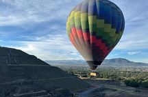 Teotihuacan Hot Air Balloon Flight from Mexico City / Volare