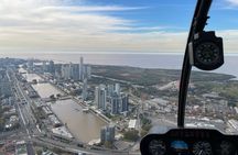 Helitour over the City of Buenos Aires and lunch in the delta