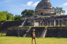 From Merida: Chichen Itza Tour, Izamal, Cenote Ik Kil and Food