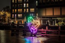 Amsterdam: Luxury Light Festival Cruise with Drinks & Bites