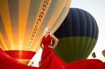 Photoshoot with Balloons in Cappadocia