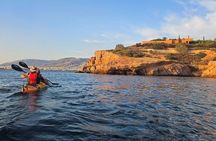 Sunset Sea Kayaking in Athens Riviera