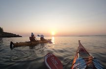 Sunset Sea Kayaking in Athens Riviera