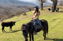Private Horse Trek to Natural Hot Springs in Azerbaijan