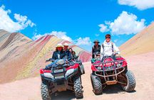 From Cusco: Vinicunca Rainbow Mountain ATV Tour with Meals