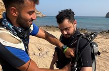Beach Diving Activity in Oman
