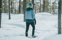 Rovaniemi: Snowshoeing in a magical snowy forest
