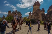 Camel Ride Through Cappadocia's Fairy Chimneys With Balloon view