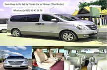 Private Taxi from Siem Reap to Phnom Penh with Speak English