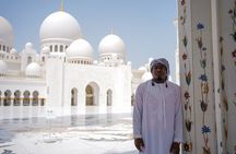 From Dubai: Abu Dhabi Grand Mosque, Palace, Etihad Towers & Lunch