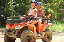 Day Tour with ATV, Zipline and Cenote Adventure from Cancun 