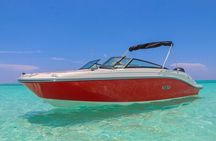 Private snorkeling with 23ft Sea Ray in San Miguel de Cozumel