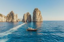 From Sorrento: Capri Small Group Boat Day Tour with Max 8 People 