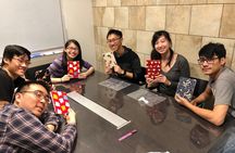 Temple Stamp Book Art Class with Artist in Shibuya