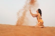 Dubai Morning 4x4 Desert Safari Sharing Sand Boarding Camle Ride