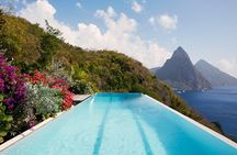 St. Lucia Sulphur Springs Diamond Botanical Gardens Waterfalls