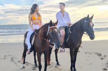 Seminyak Horse back riding In the beach