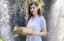 Taman Beji Griya Waterfall Tranquil Purification Ceremony