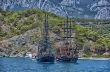 Full Day Kemer Pirate Boat Trip from Antalya