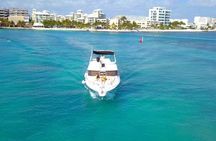 Isla Mujeres snorkeling tour on Exclusive 46ft Yacht in Cancun