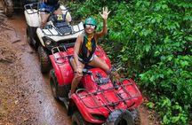 ATV and Zipline and Cenote Adventure with food included in Cancun