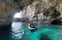 Adventure to the caves by canoe 