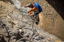 Via Ferrata in Crete at Asterousia Mountains